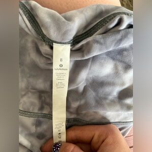 Marble align lulu lemon leggings